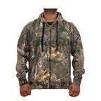 Mens New Full Zip Jungle Print Camouflage Casual Hunting Camo Hoody Hoodie Top