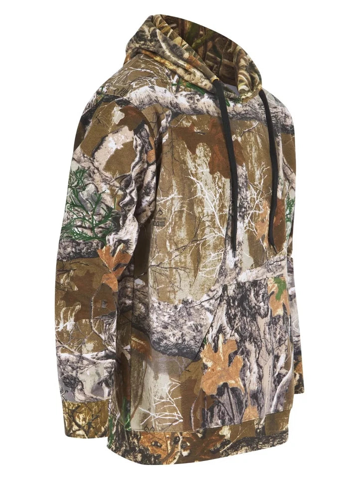 Men Camouflage jungle print Fleece Pullover pockets hoodie brand new