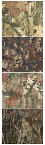 Men's Jungle Camouflage Fishing Hunting Zip Hoodie Jacket Tracksuit Size S-5XL