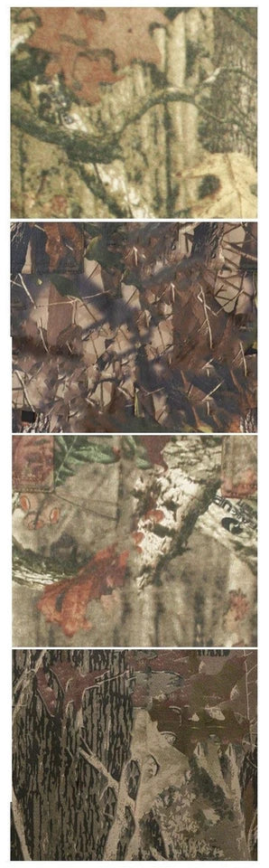 Men's Jungle Camouflage Fishing Hunting Zip Hoodie Jacket Tracksuit Size S-5XL