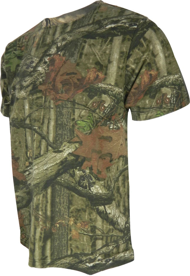 Mens Jungle Print Short & Long Sleeve T-Shirt Vest Camouflage Regular Plus Size