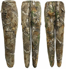 Men's Jungle Camouflage Fishing Hunting Zip Hoodie Jacket Tracksuit Size S-5XL