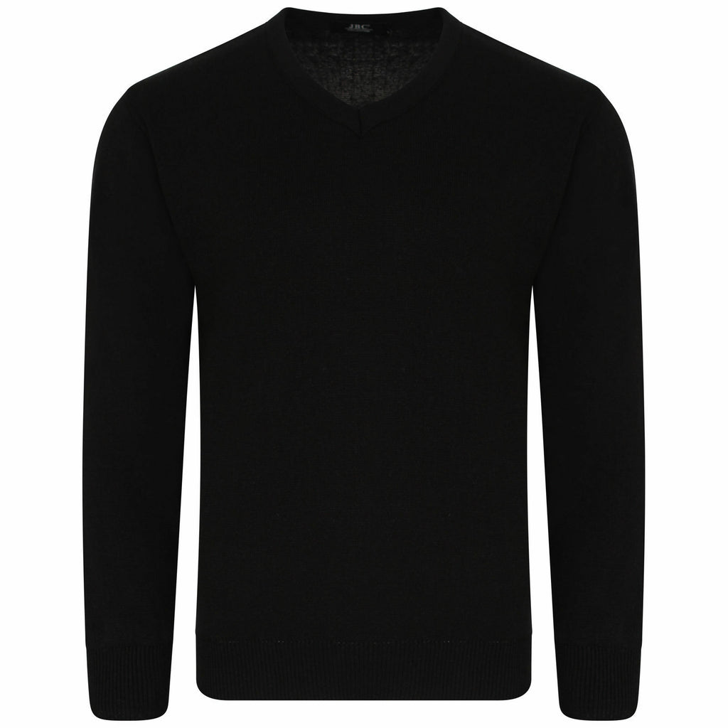 Mens Plain Knitted V Neck Pull Over Jumper Fine Cotton Knitwear Warm Sweater Top, V Neck Shirts