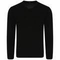 Mens Plain Knitted V Neck Pull Over Jumper Fine Cotton Knitwear Warm Sweater Top, V Neck Shirts
