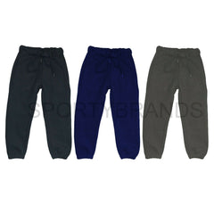 Boys Girls Unisex Plain PE School Jogging Sports Tracksuit Bottoms Joggers Pants