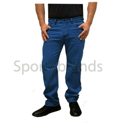 Mens Straight Leg Basic Regular Denim Casual Heavy Work Jeans Trousers Pants, Black Denim Jeans Men