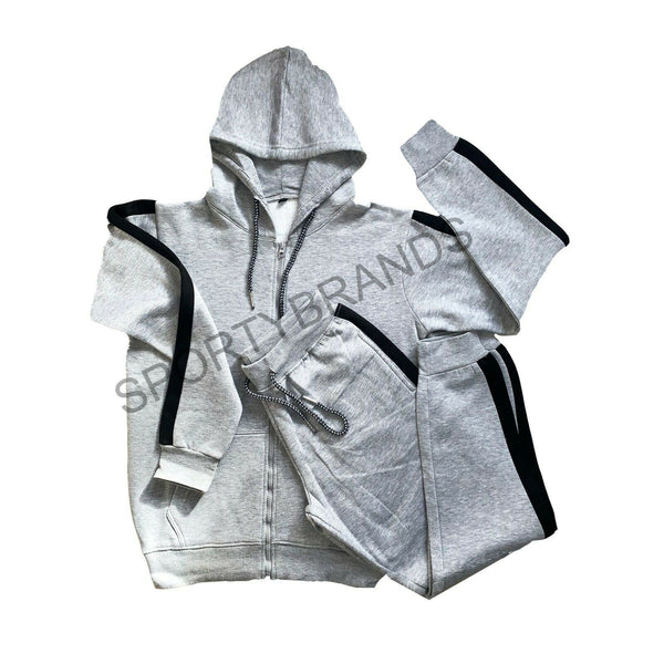 Mens New Full Zip Tracksuit Hoodie Hoody, Mens Zip Up Hoodies
