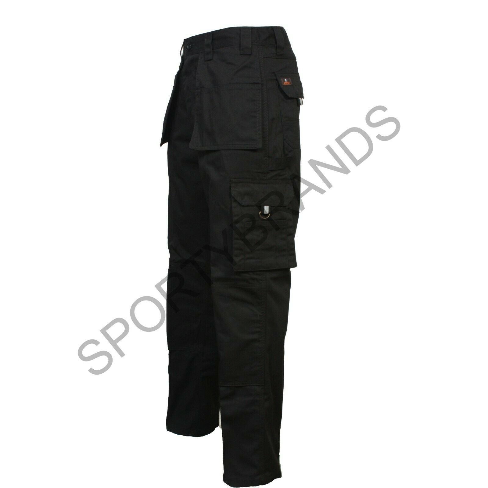 Mens New Cargo Work Holster Multi Pockets Stretch Panels Trousers Pants Bottoms