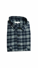 Mens Flannel Brushed Fleece Lumberjack Soft Cotton Check Causal Shirt Work Top, Mens Lumberjack Shirt