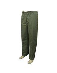 New Mens Elasticated Waist Plain Rugby Smart Casual Golf Trousers Pants Bottoms