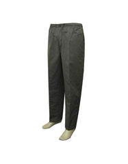 New Mens Elasticated Waist Plain Rugby Smart Casual Golf Trousers Pants Bottoms