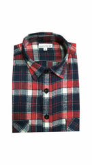 Mens Flannel Brushed Fleece Lumberjack Soft Cotton Check Causal Shirt Work Top, Mens Lumberjack Shirt